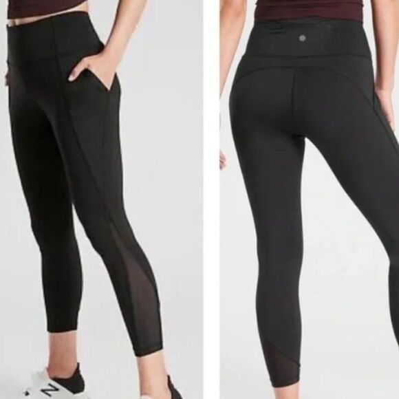 ATHLETA Lightning 7/8 Tight Black Size Small - Picture 1 of 8